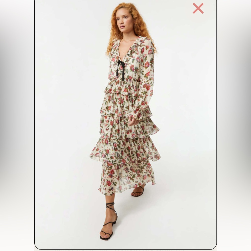 Rhode Susanna Ruffle Dress